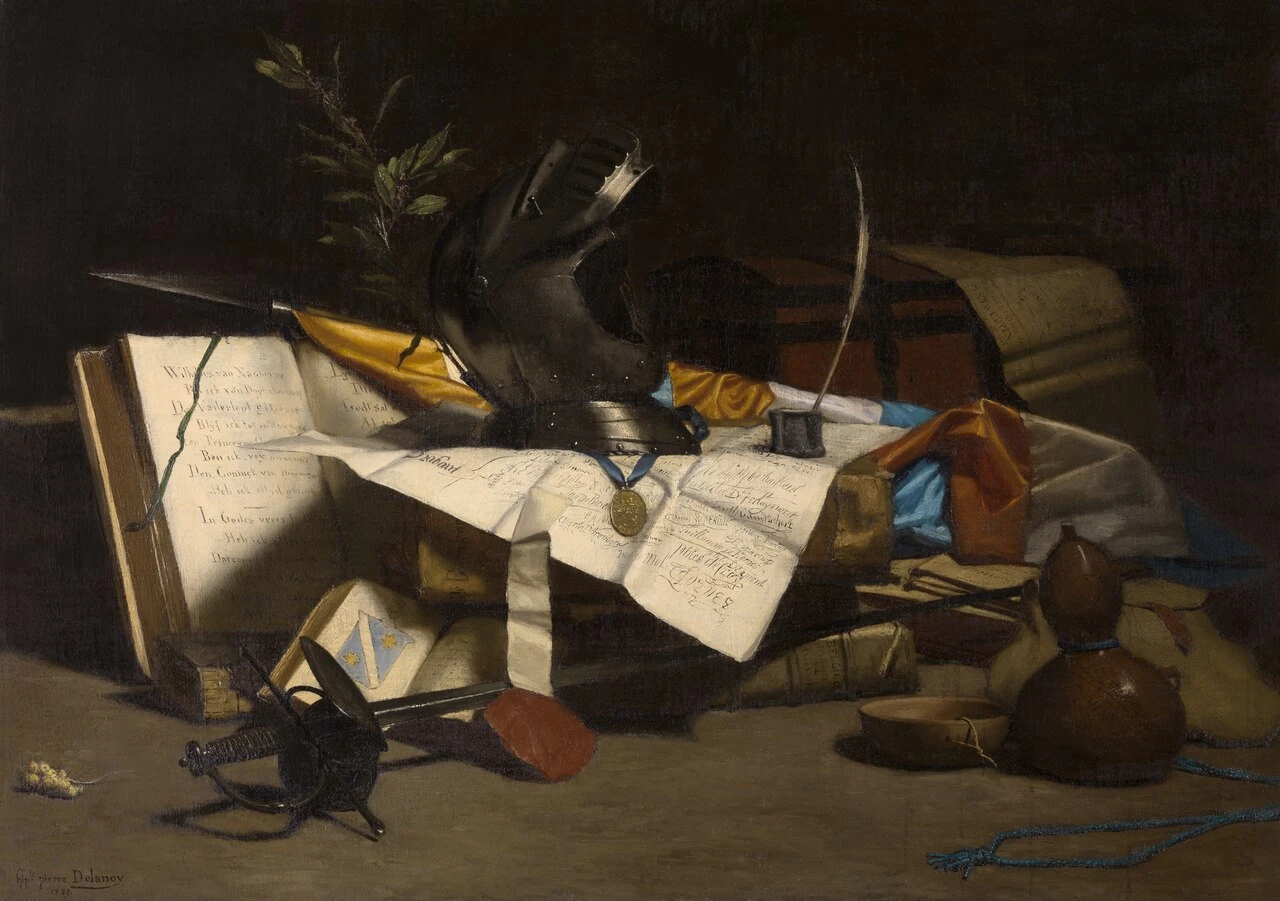 1849-Hippolyte Pierre Delanoy - In Memoriam Filippo di Marnix, Signore di Saint - Aldegonde, Signore di West - Souburg